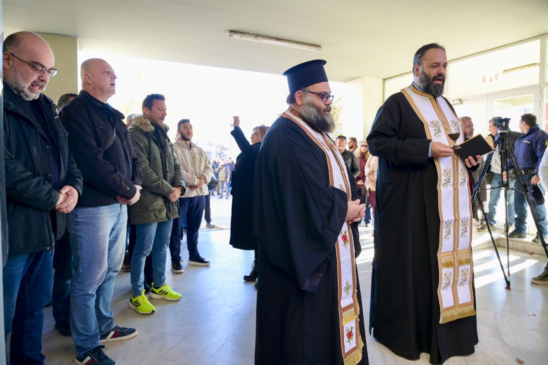 διαμαρτυρία αστυνομικοί Θεσσαλονίκη