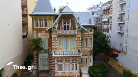 Βίλα Αχμέτ Καπαντζή: Το διατηρητέο κτίριο στη Θεσσαλονίκη που μένει αναλλοίωτο στο χρόνο και έχει αρχοντικό αέρα (ΒΙΝΤΕΟ drone & ΦΩΤΟ)