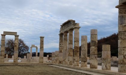 Εντυπωσιακό από ψηλά το ανάκτορο του Φιλίππου Β’ στις Αιγές (ΒΙΝΤΕΟ)