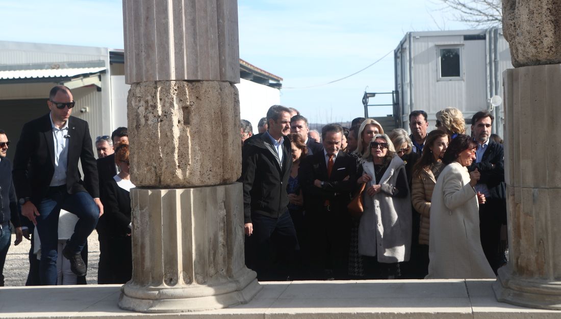 Αιγές Κυριάκος Μητσοτάκης εγκαίνια 