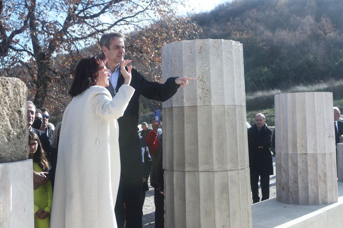 Αιγές Κυριάκος Μητσοτάκης εγκαίνια 