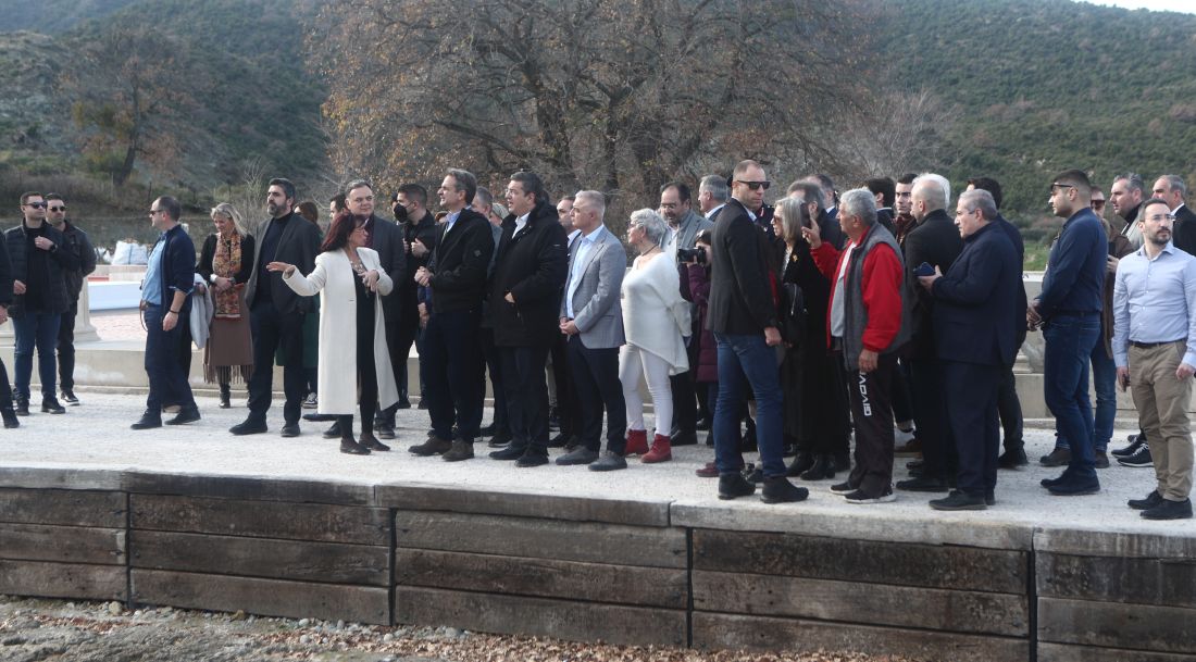 Αιγές Κυριάκος Μητσοτάκης εγκαίνια 