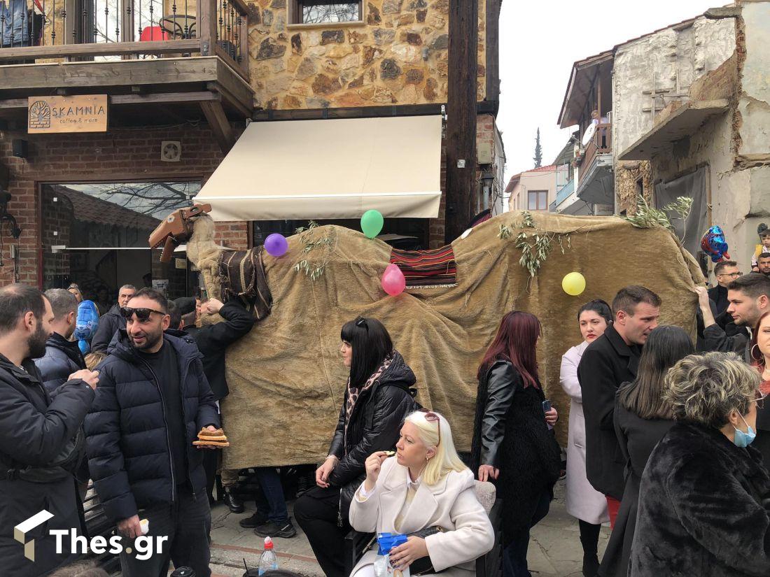 Το έθιμο της Καμήλας Γαλάτιστα Χαλκιδική Φώτα Θεοφάνεια Θεοφάνια