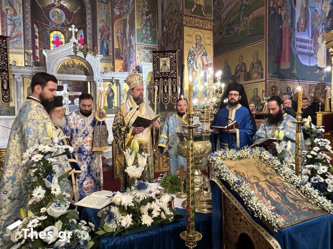 Μητροπολιτικός Ναός Θεσσαλονίκης Αγίου Γρηγορίου Λειτουργία Θεοφανείων Θεοφάνια Θεοφάνεια