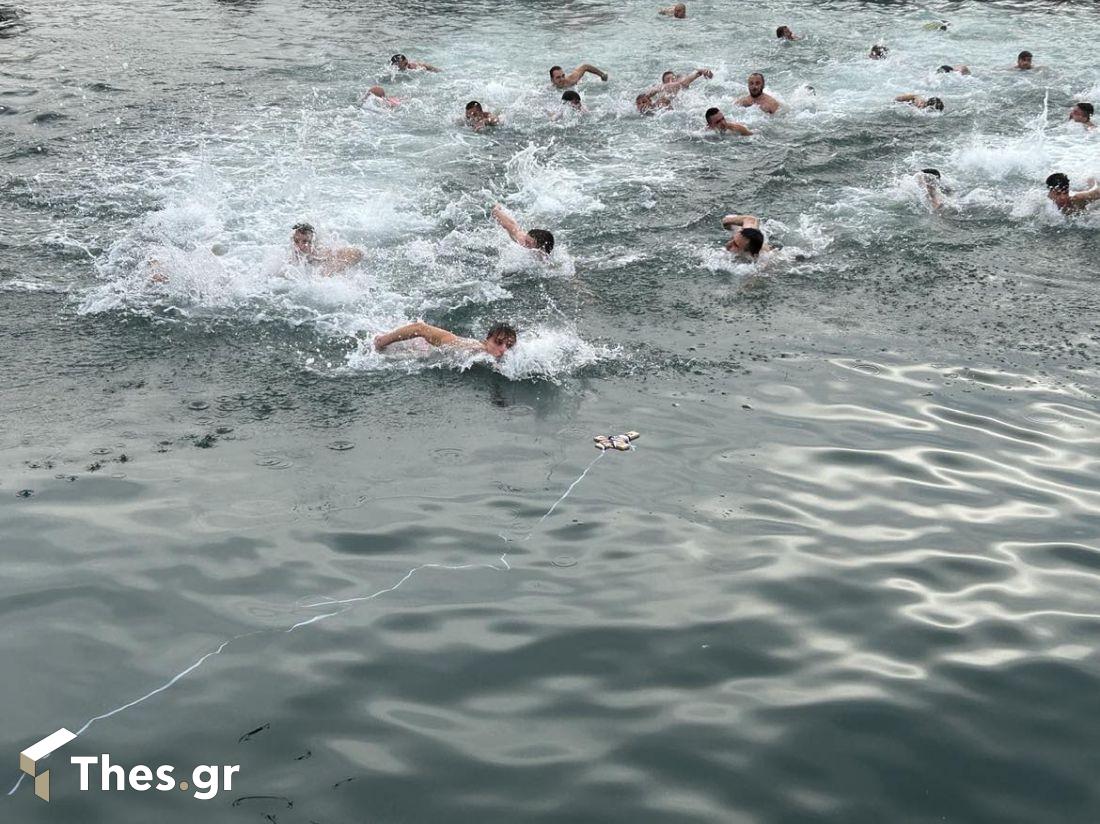 Θεσσαλονίκη Θεοφάνια Θεοφάνεια ρίψη σταυρού λιμάνι