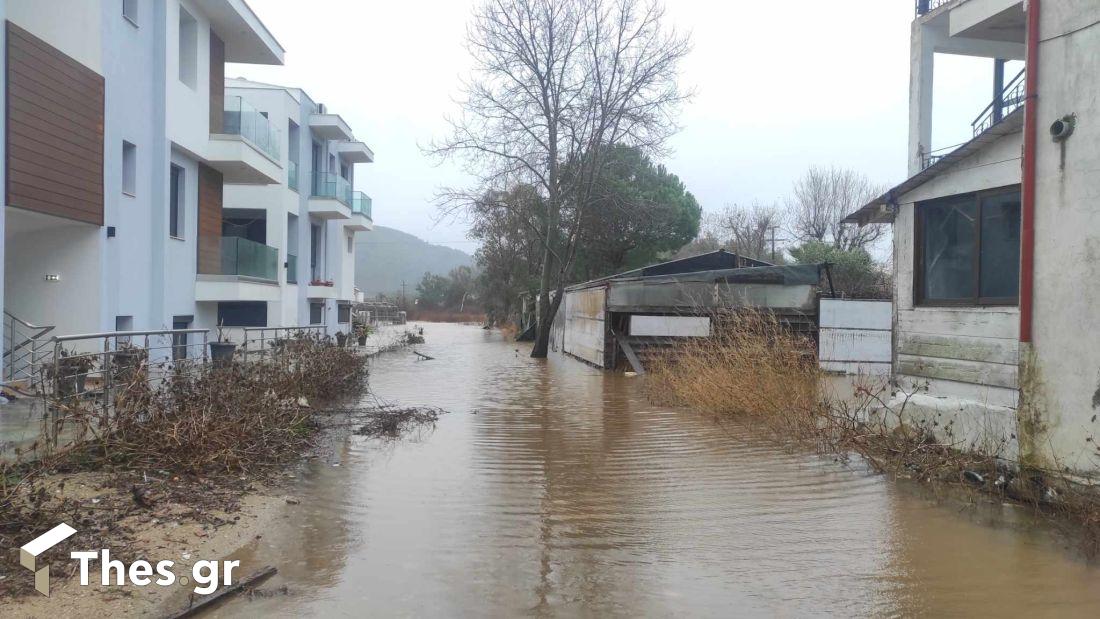 Χαλκιδική Τορώνη βροχόπτωση