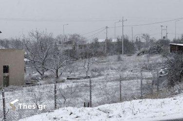 καιρός Θεσσαλονίκη χιόνια