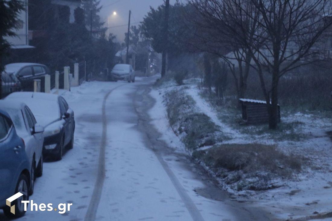 χιόνι Φίλυρο Θεσσαλονίκη