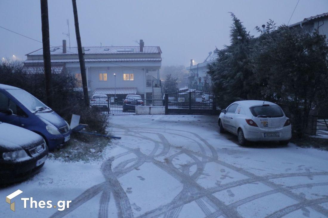 χιόνι Φίλυρο Θεσσαλονίκη