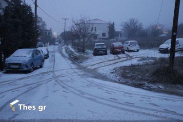 χιόνι Φίλυρο Θεσσαλονίκη