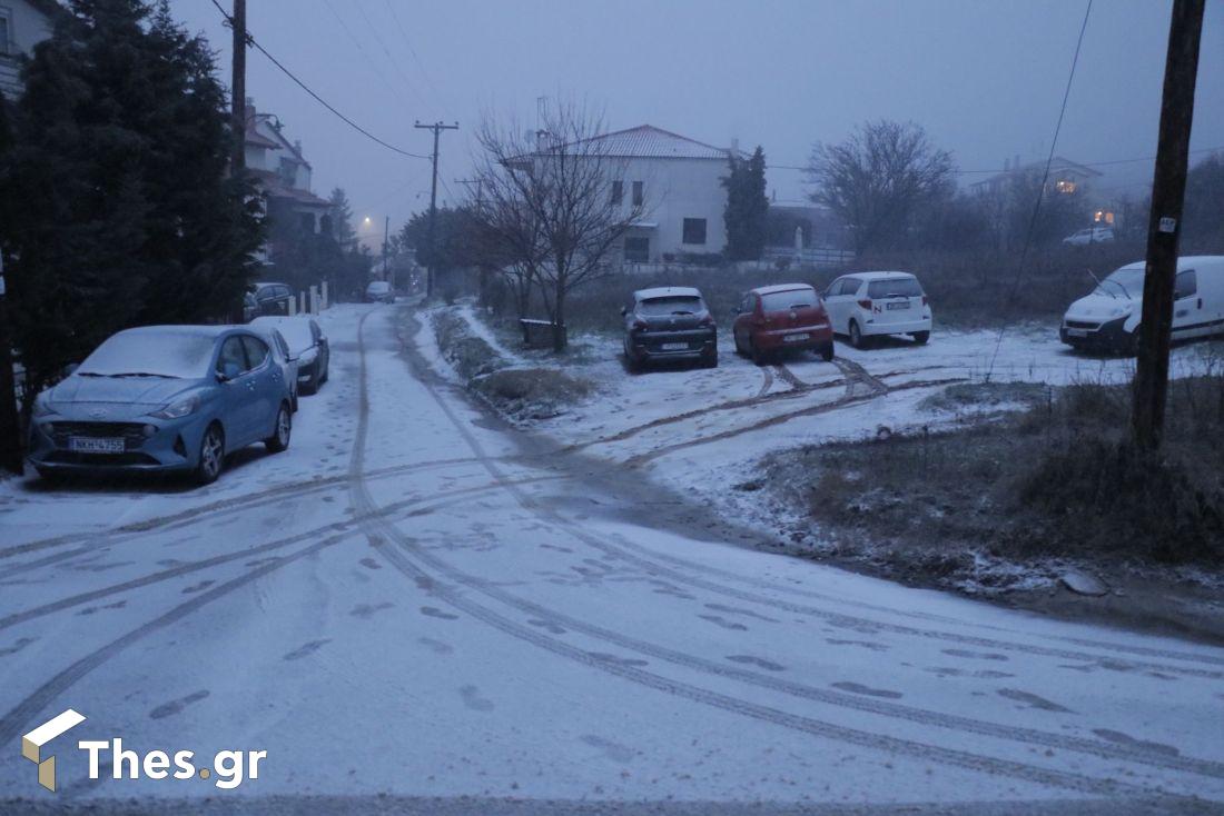 χιόνι Φίλυρο Θεσσαλονίκη