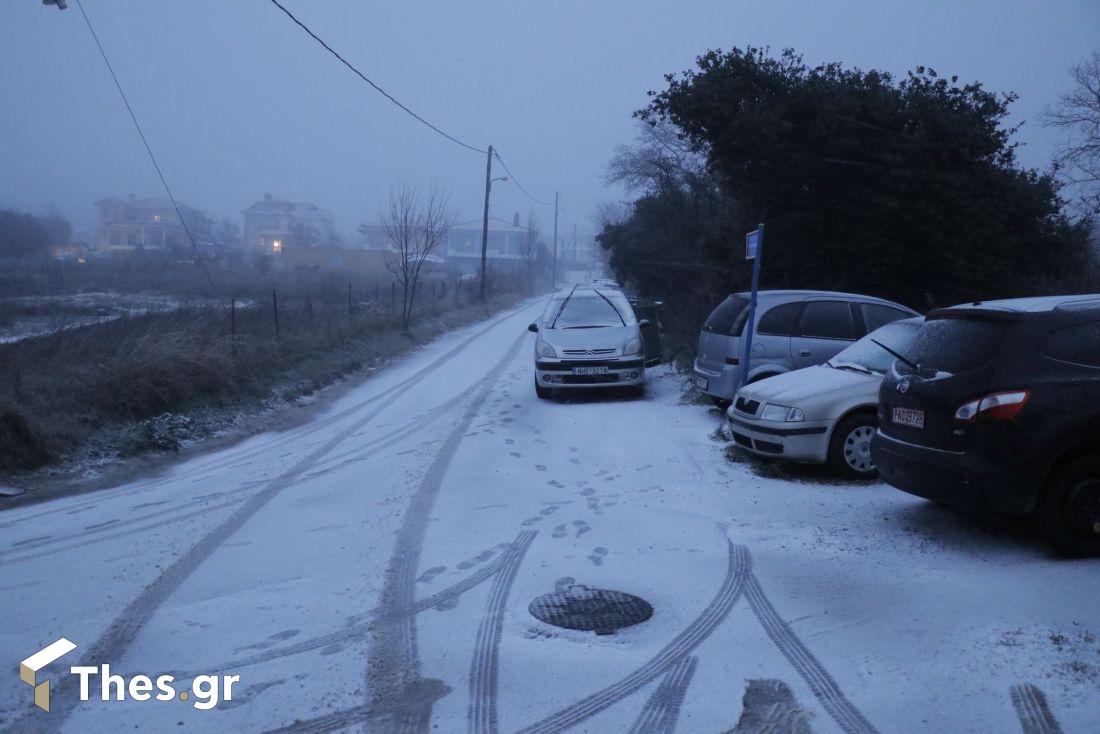 χιόνι Φίλυρο Θεσσαλονίκη