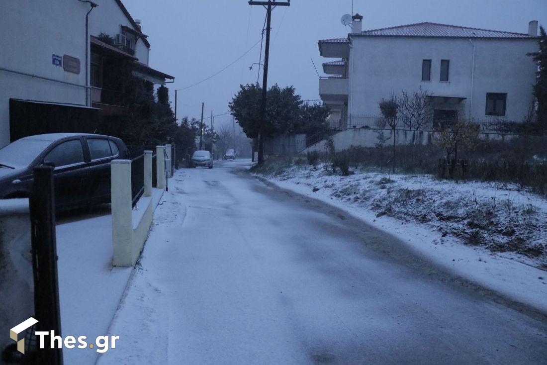 χιόνι Φίλυρο Θεσσαλονίκη