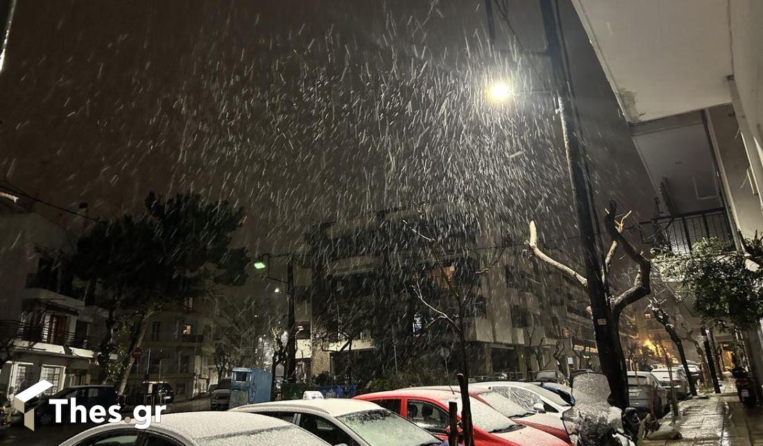 Θεσσαλονίκη χιόνια