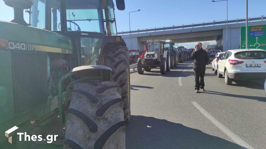 αγρότες τρακτέρ Θεσσαλία