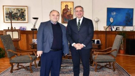 Με τον πρόεδρο του ΑΣΕΠ συναντήθηκε ο Στάθης Κωνσταντινίδης