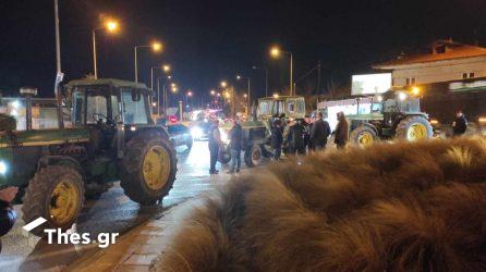 Θεσσαλονίκη: Νέα συγκέντρωση αγροτών στην Θέρμη (ΦΩΤΟ)