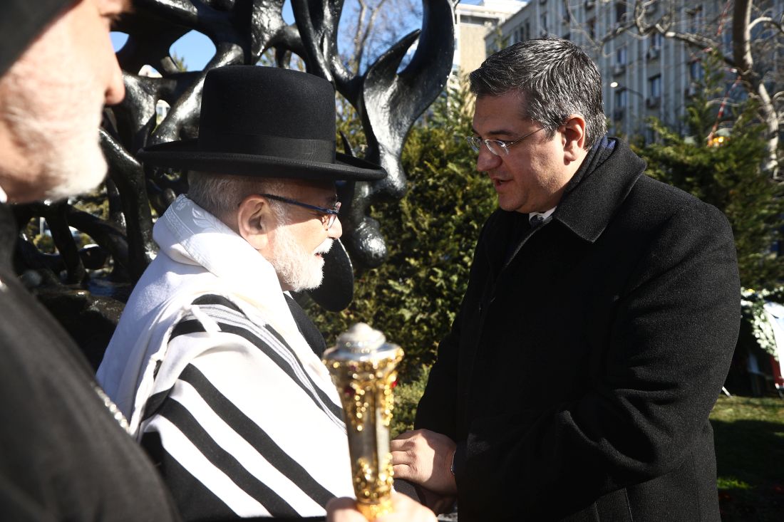 Εκδηλώσεις για την Εθνική Ημέρα Μνήμης των Ελλήνων Εβραίων Μαρτύρων και Ηρώων του Ολοκαυτώματος στη Μ.Ε.Θεσσαλονίκης για το έτος 2024. Κυριακή 28 Ιανουαριου 2024 Θεσσαλονίκη