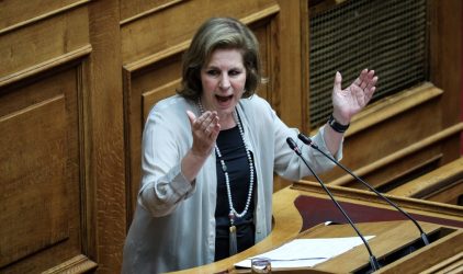 Στην Νέα Δημοκρατία η Εύη Χριστοφιλοπούλου