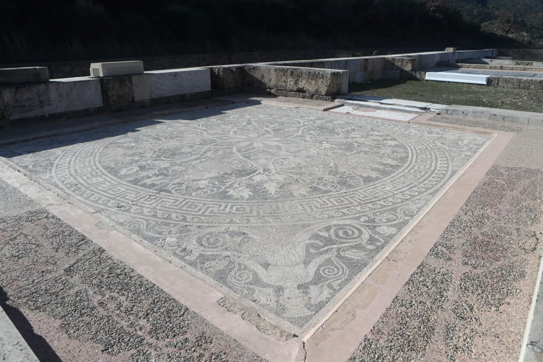 Αναστηλωμένο Ανάκτορο Αιγών Φιλίππου Β' Ημαθία αρχαιολογικός χώρος εκδρομή