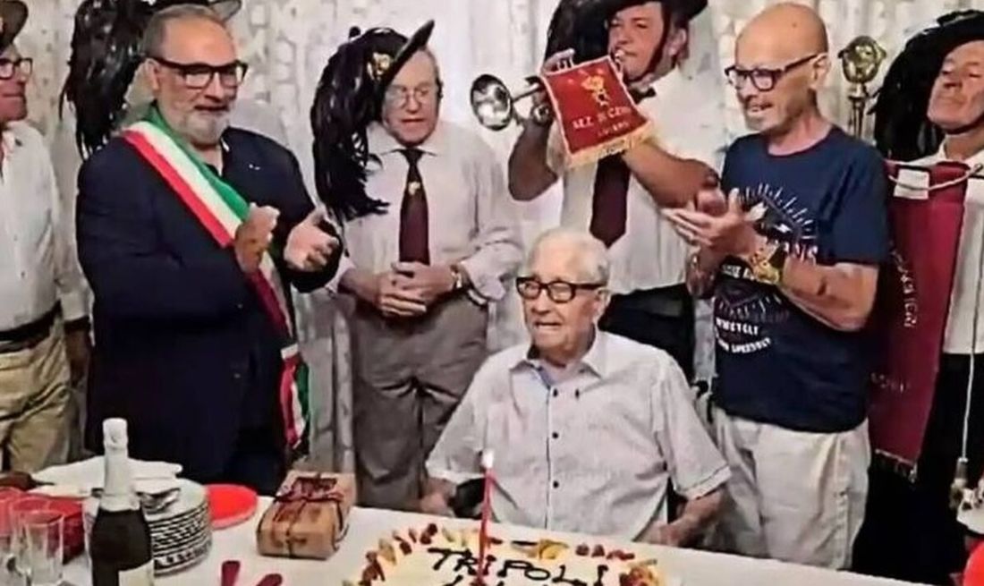 πέθανε ο γηραιότερος άνδρας στην Ιταλία
