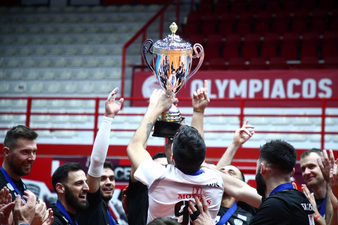 Ολυμπιακός ΠΑΟΚ βόλεϊ Super Cup 