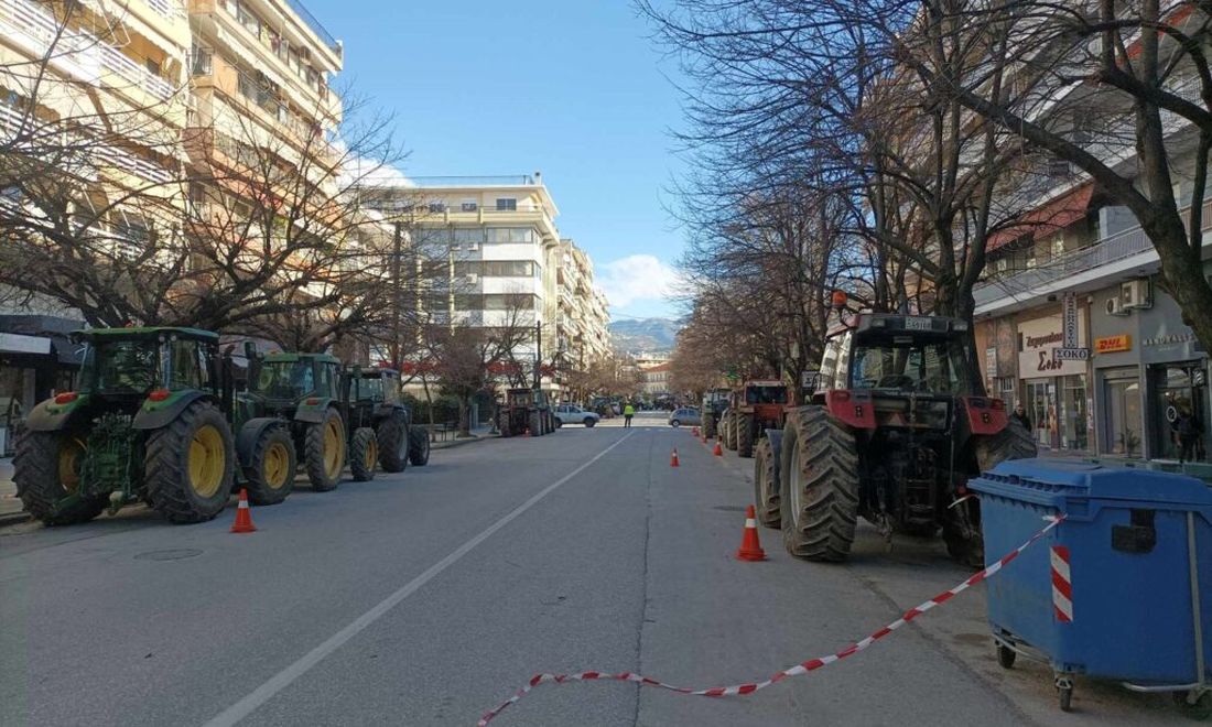 Σέρρες αγρότες πορεία 