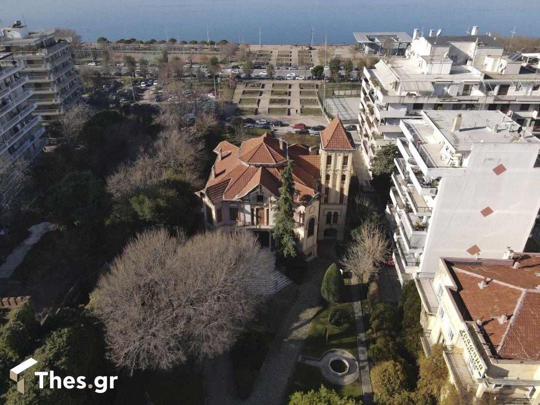 Βίλα Μεχμέτ Καπαντζή Βασιλίσσης Ολγας 108 Θεσσαλονίκη κτίρια διατηρητέα