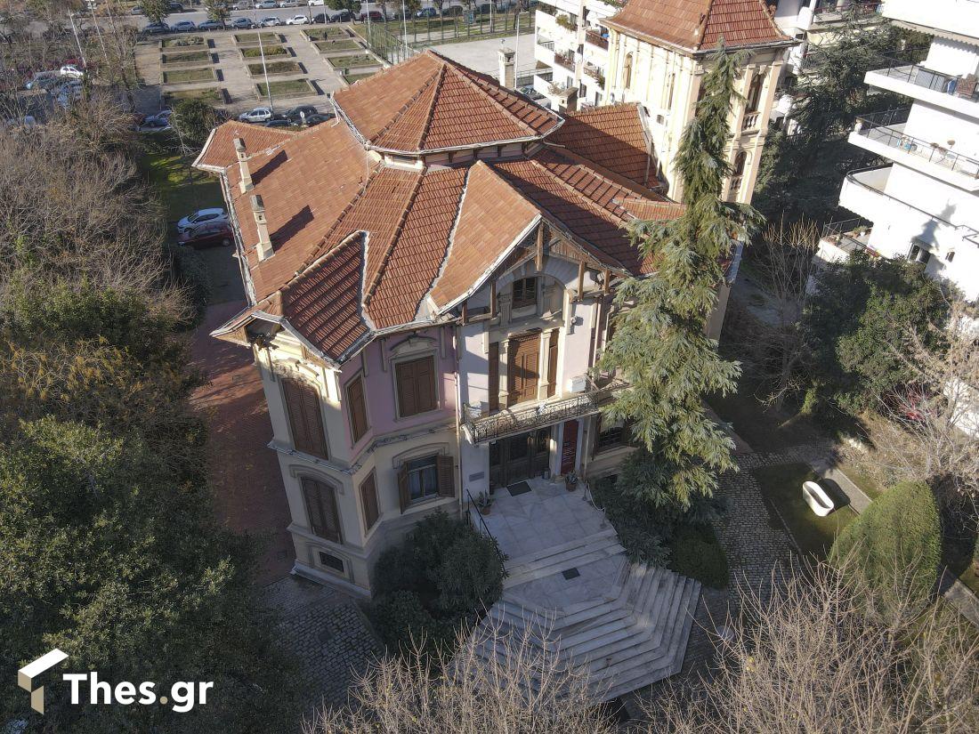 Βίλα Μεχμέτ Καπαντζή Βασιλίσσης Ολγας 108 Θεσσαλονίκη κτίρια διατηρητέα
