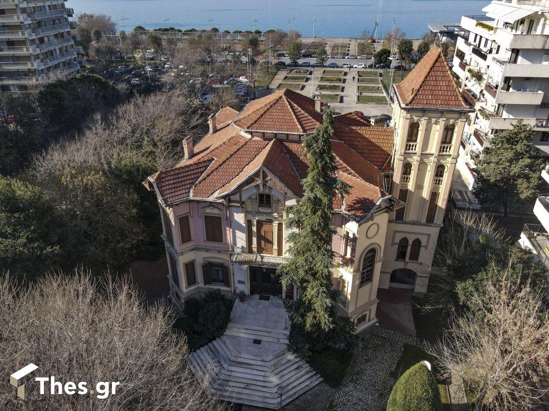 Βίλα Μεχμέτ Καπαντζή Βασιλίσσης Ολγας 108 Θεσσαλονίκη κτίρια διατηρητέα