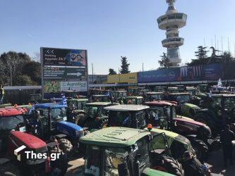 Θεσσαλονίκη αγρότες τρακτέρ Agrotica