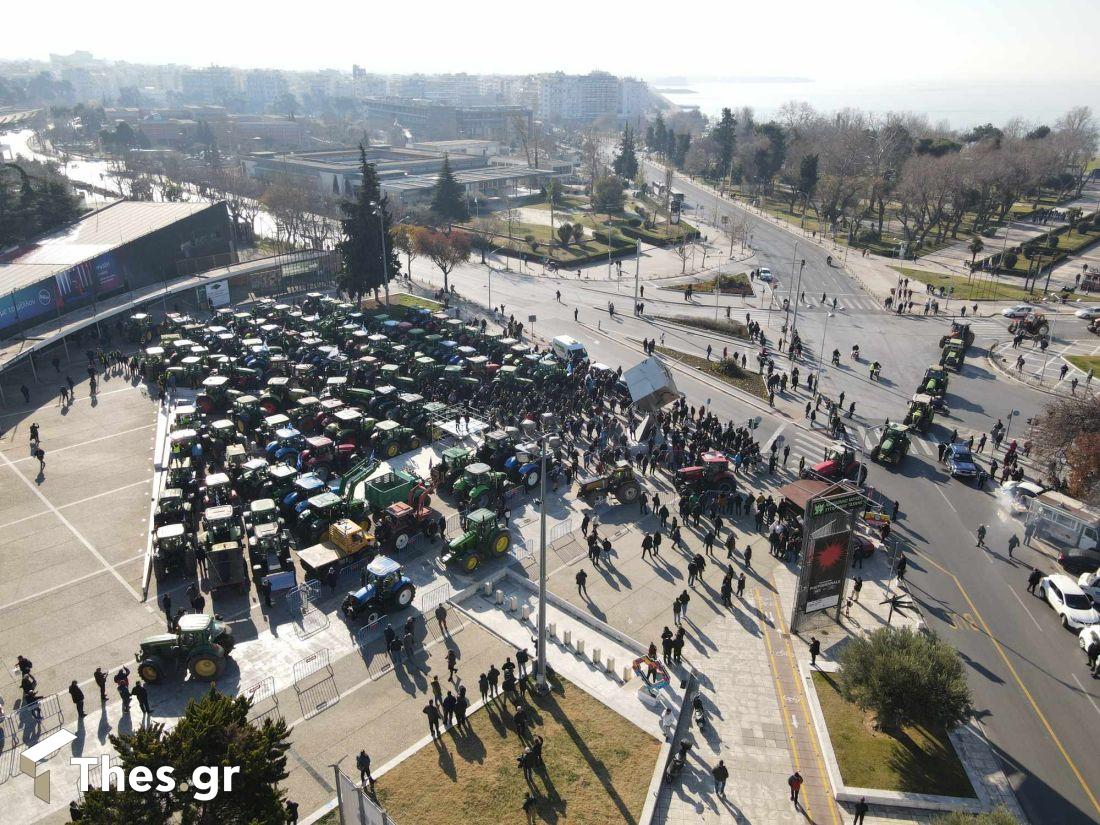 Θεσσαλονίκη αγρότες τρακτέρ Agrotica