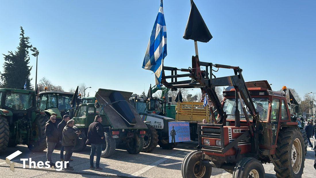Θεσσαλονίκη αγρότες τρακτέρ Agrotica