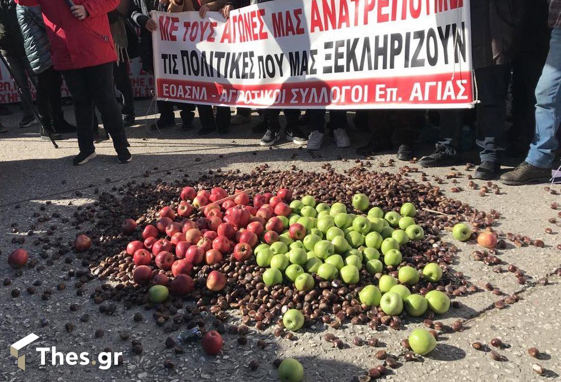 αγρότες συλλαλητήριο ΔΕΘ Agrotica