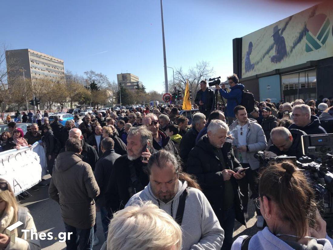 αγρότες συλλαλητήριο ΔΕΘ Agrotica