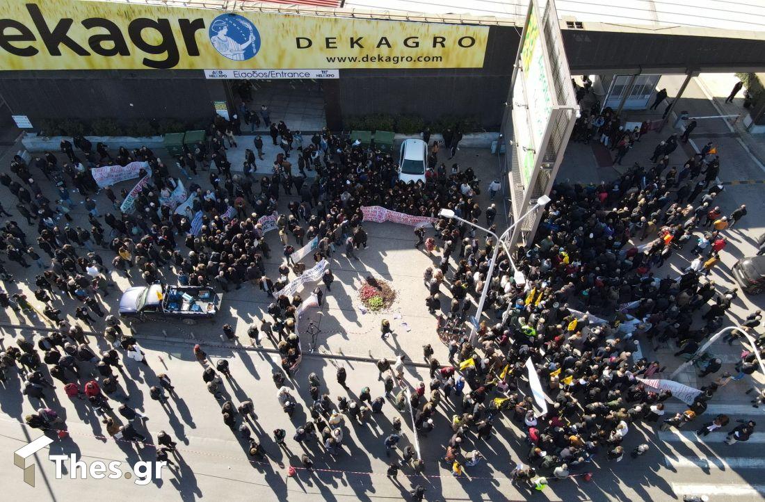 αγρότες συλλαλητήριο ΔΕΘ Agrotica Θεσσαλονίκη