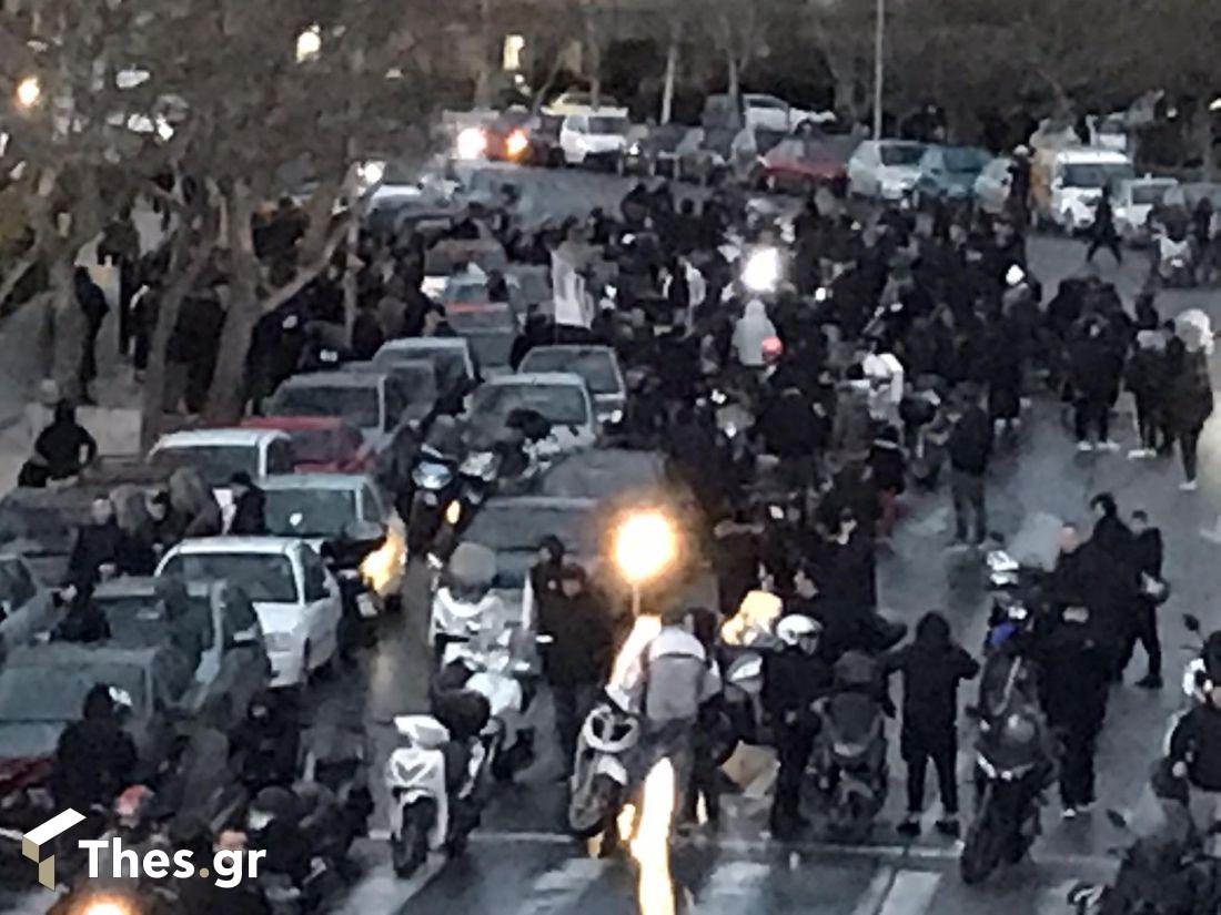 ΠΑΟΚ φίλαθλοι Μακεδονίας Παλλάς ΑΕΚ μοτοπορεία