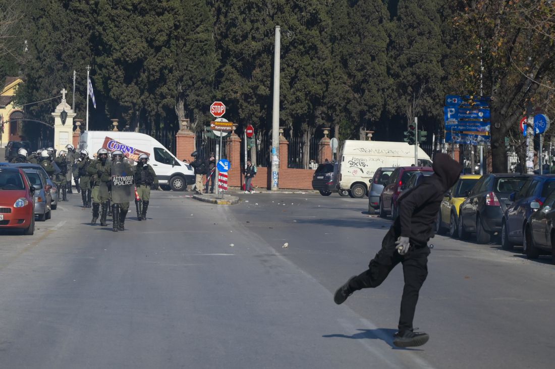 επεισόδια ΑΠΘ Θεσσαλονίκη