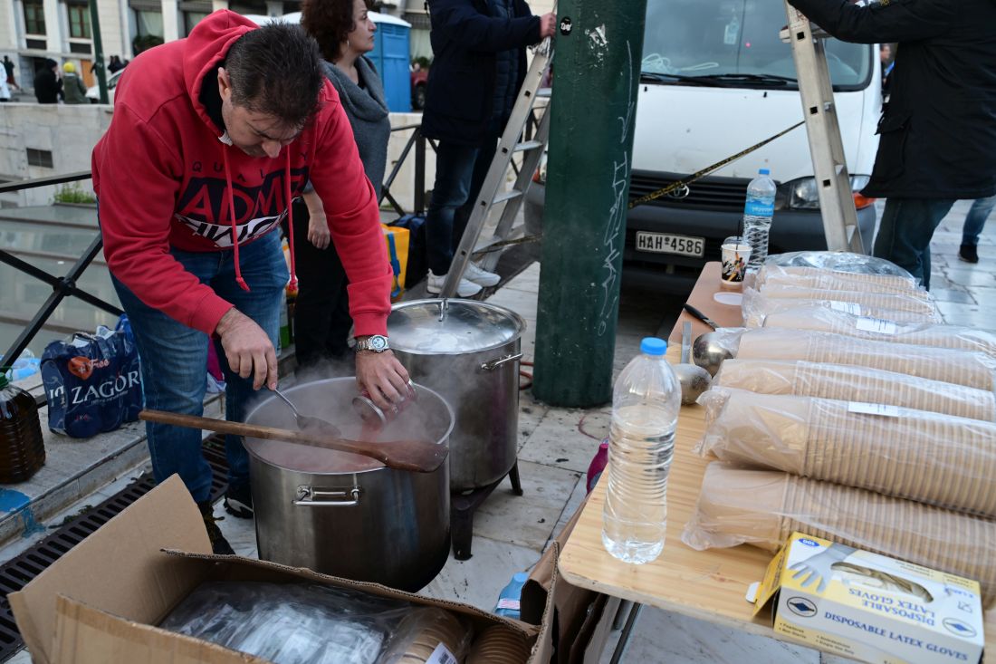 Αθήνα αγρότες τρακτέρ Σύνταγμα συλλαλητήριο