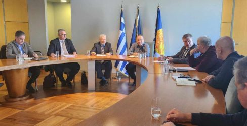 Mε τον πρόεδρο του ΟΑΣΘ συναντήθηκε ο Αγγελούδης
