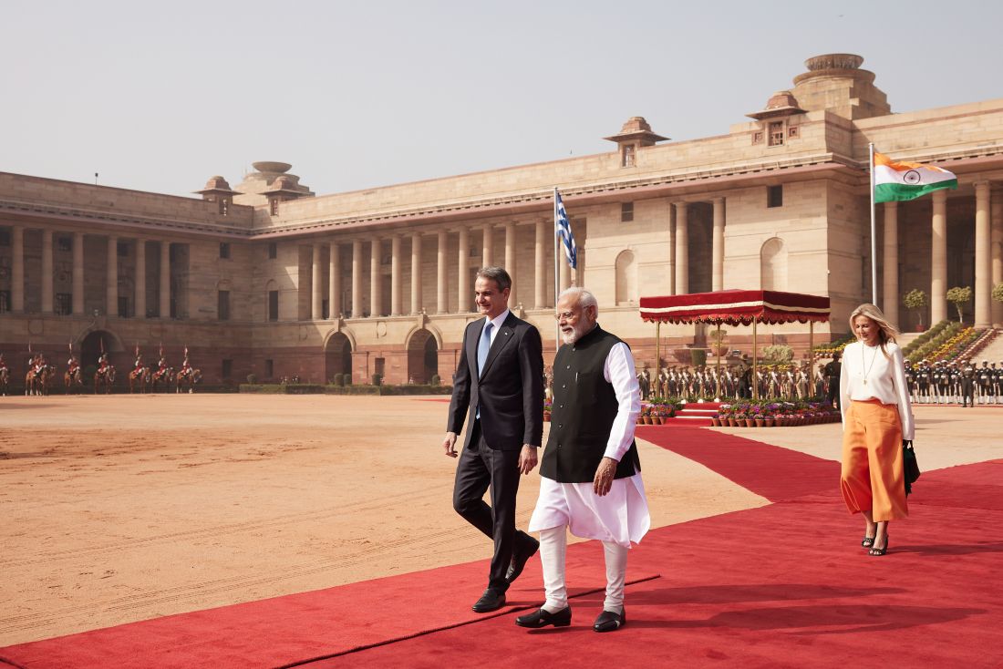 Μητσοτάκης: “Πύλη της Ινδίας στην Ευρωπαϊκή Ενωση η Ελλάδα”
