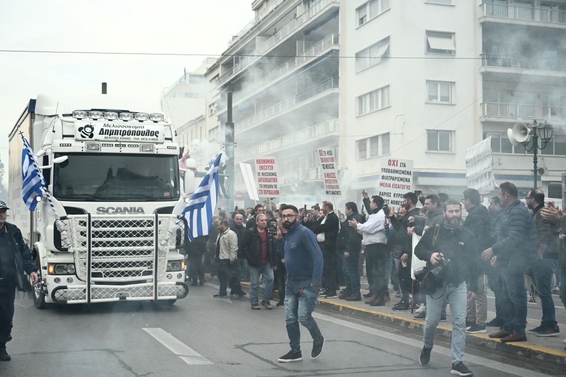 Σύνταγμα μελισσοκόμοι συλλαλητήριο