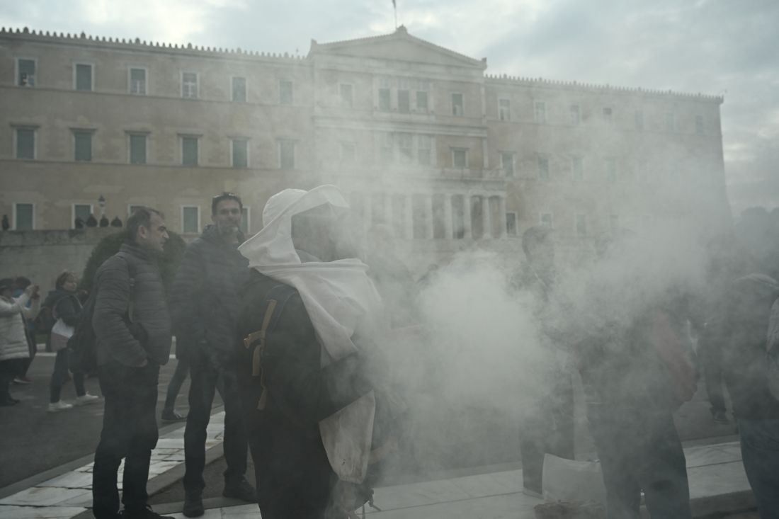 Σύνταγμα μελισσοκόμοι συλλαλητήριο