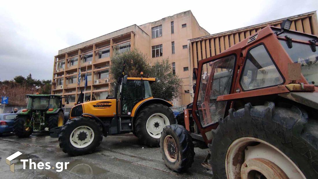 Λάρισα αγρότες τελωνείο