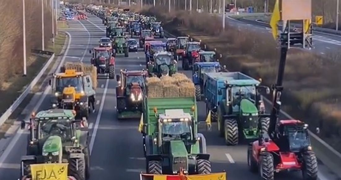 Βέλγιο κινητοποιήσεις αγρότες