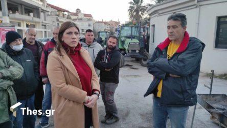 Θεσσαλονίκη: Συναντήθηκε με τους αγρότες στην Επανομή η Ζωή Κωνσταντοπούλου (ΦΩΤΟ)