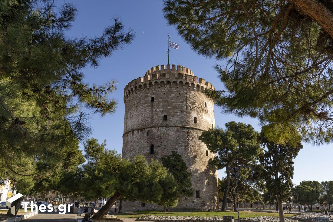 καιρός Λευκός Πύργος Θεσσαλονίκη μνημείο αξιοθέατο