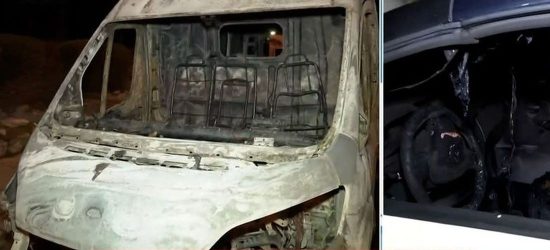 Aγνωστοι πυρπόλησαν τέσσερα οχήματα έξω από την Πανεπιστημιούπολη (BINTEO)