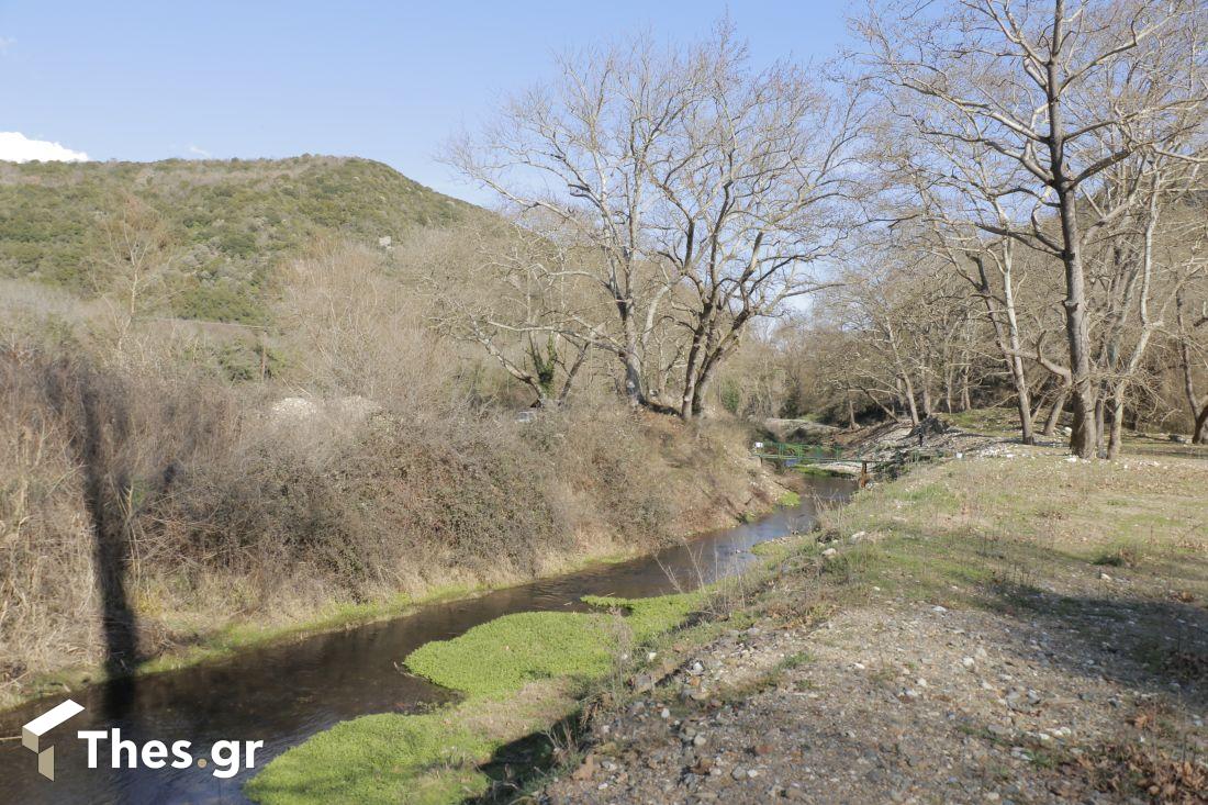 Ρήχειος Ποταμός αρχαίος περιοχή Ρεντίνας Ρεντίνα Μακεδονικά Τέμπη Νομός Θεσσαλονίκης Θεσσαλονίκη