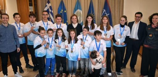 Σέρρες: Βραβεύτηκαν οι μαθητές που διακρίθηκαν στην 25η Διεθνή Ολυμπιάδα Ρομποτικής